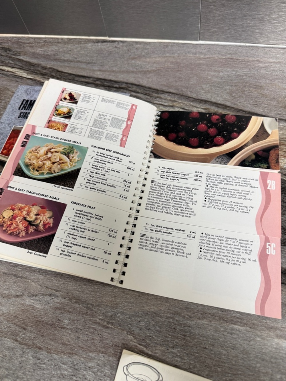 Vintage Tupperware Stack Cooker Cook Books and Spice Labels - Picture 8 of 8